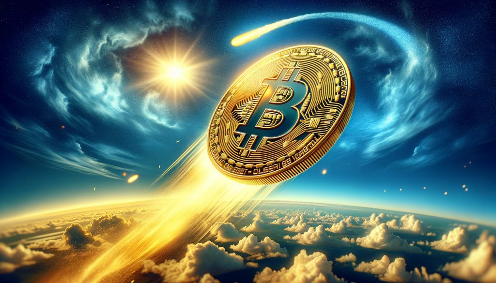 bitcoin sun sky btc rally