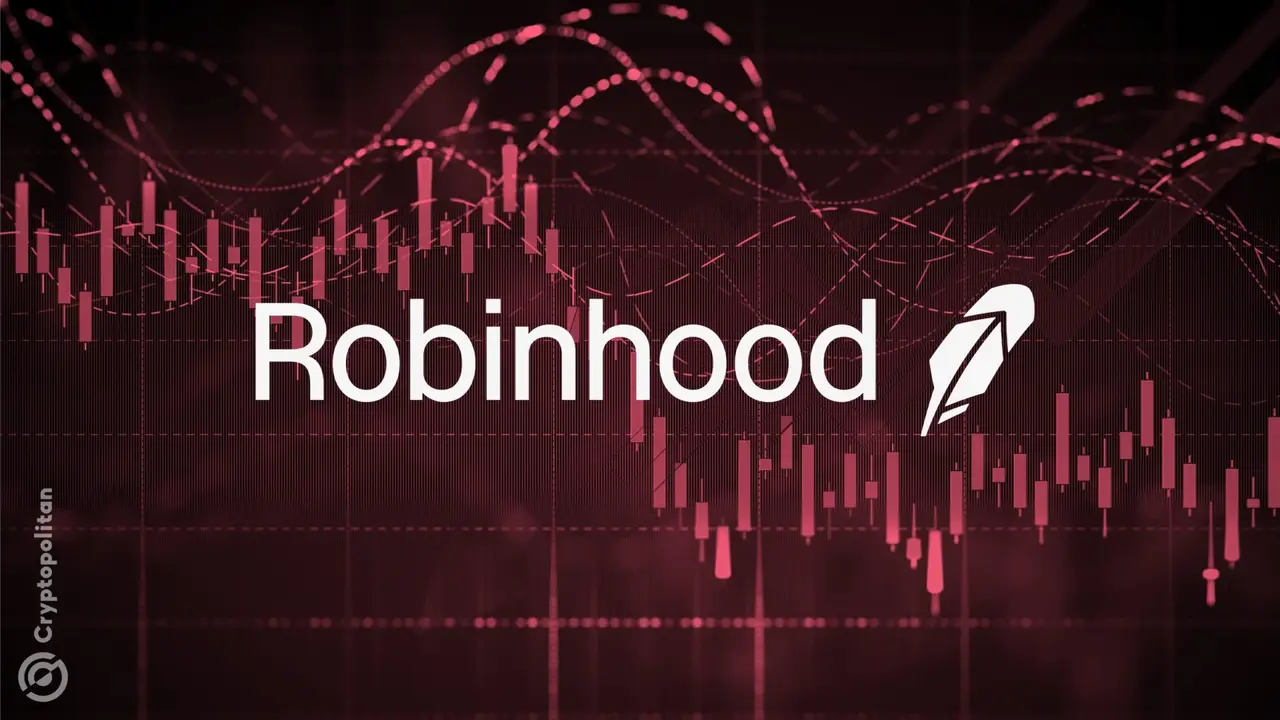 ok数字货币交易所:自8月以来，RobinhoodStock在最糟糕的一周中跌落14％